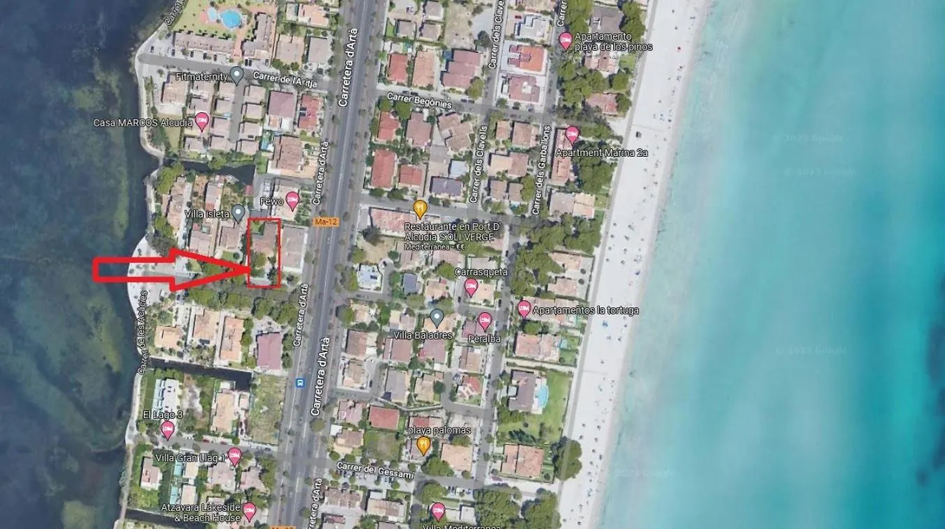 Can Francesc Wifi, Bbq, Garden, 200M From The Beach For 8 Port de Alcudia  Spain